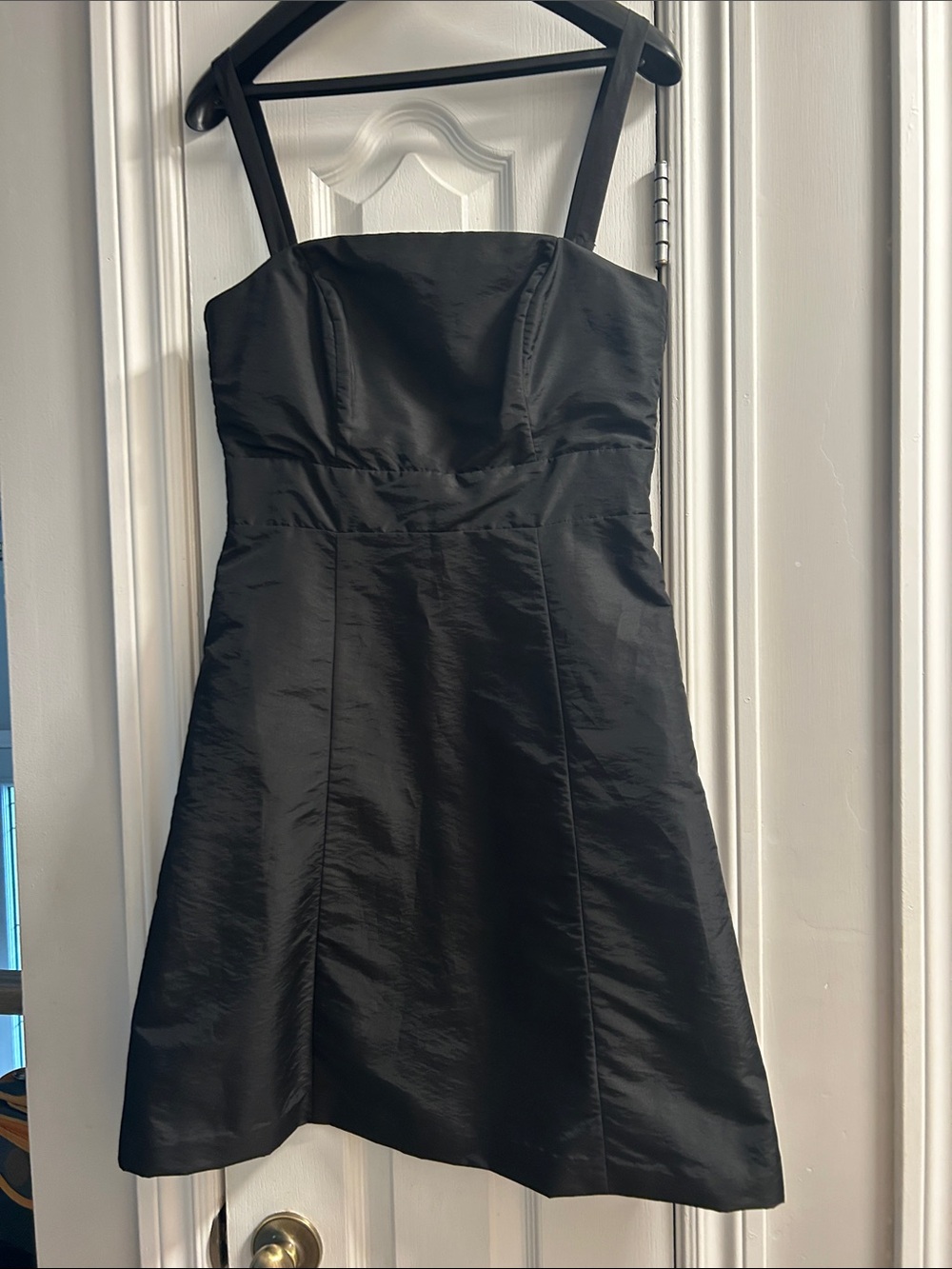 H&M Black Mini Strap A-Line Dress